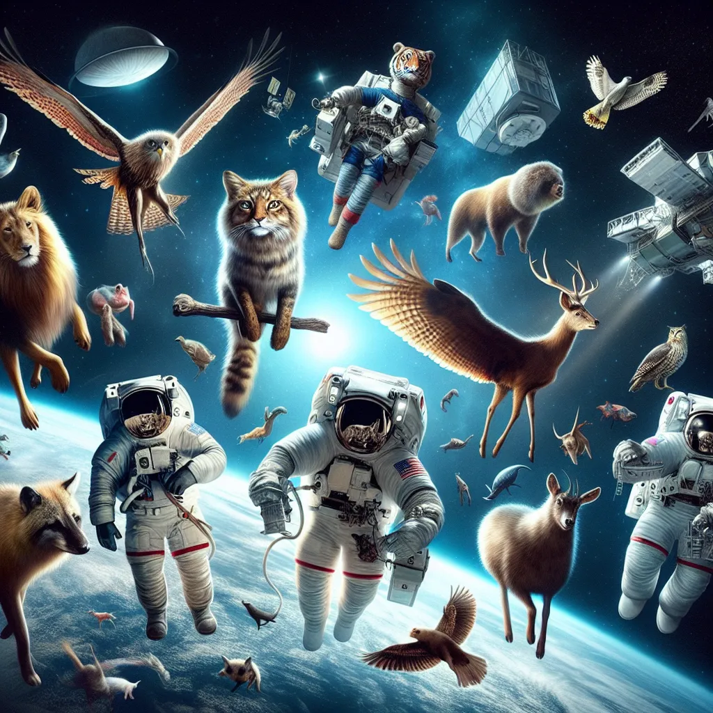 Animales enviados al espacio por la NASA