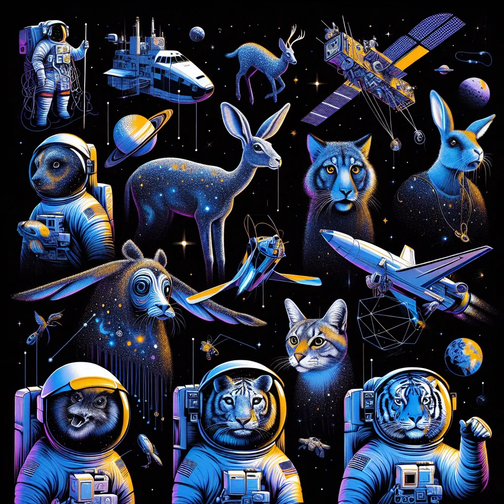 Animales enviados al espacio por la NASA