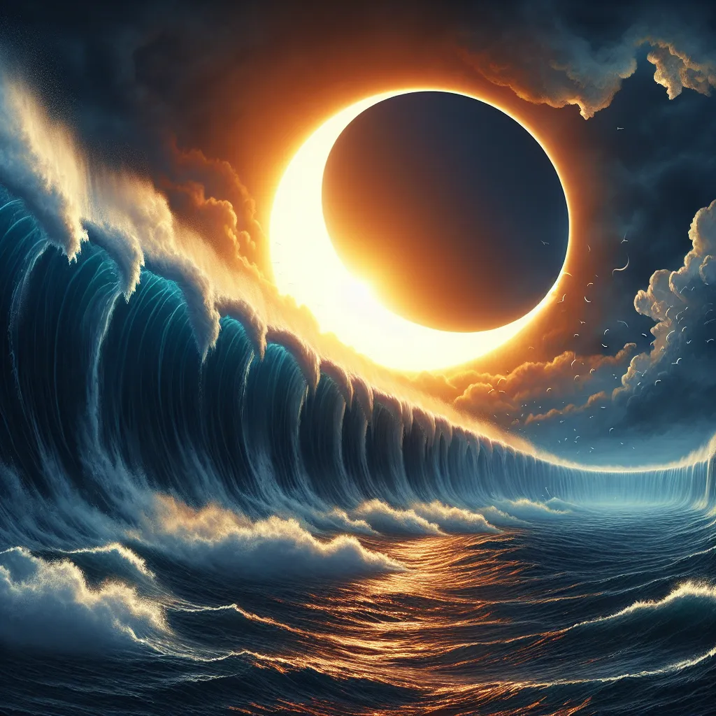 Cómo afecta un eclipse a las mareas