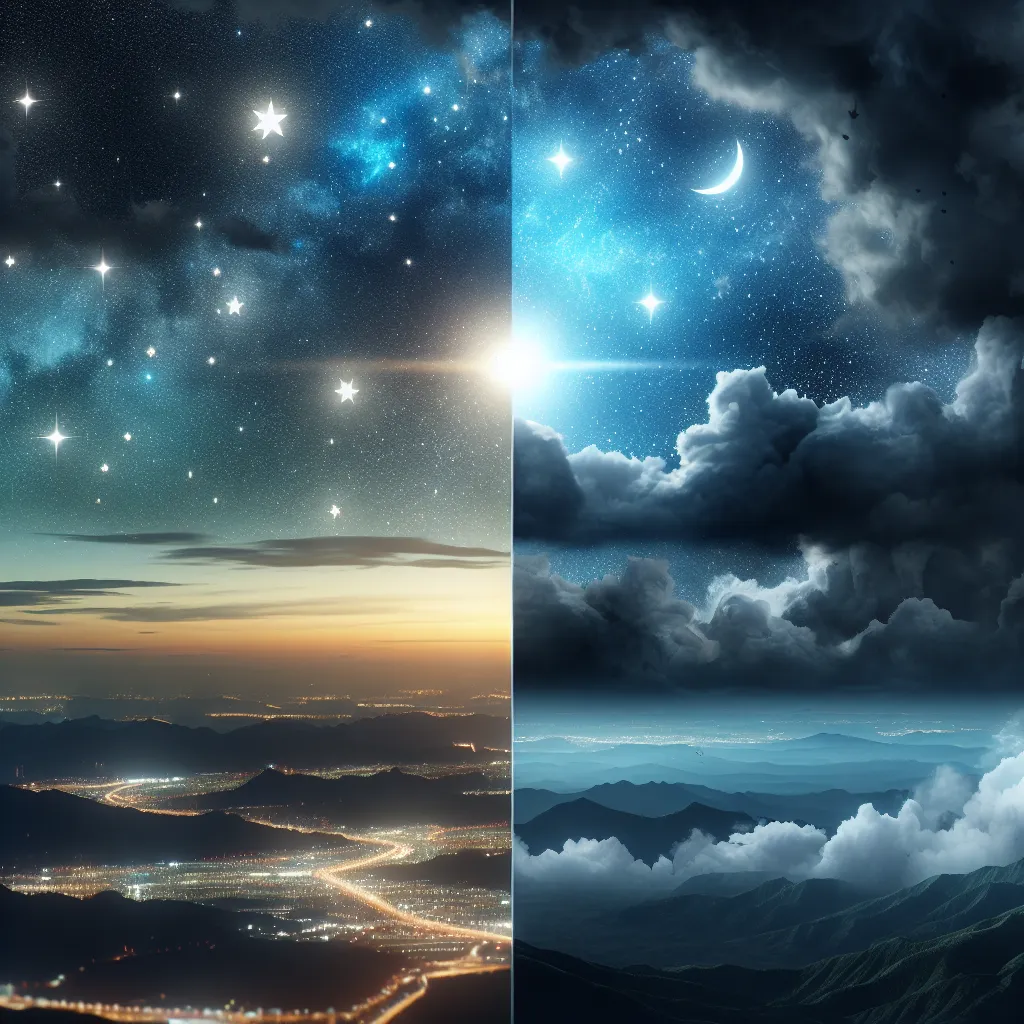 ¿Cómo el clima afecta nuestra vista de las estrellas?