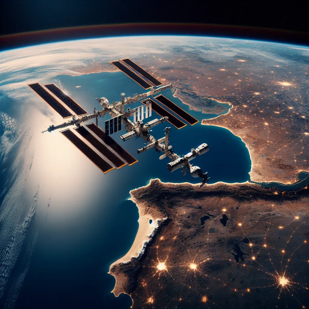 ¿Cómo se puede ver la estación espacial internacional desde España?