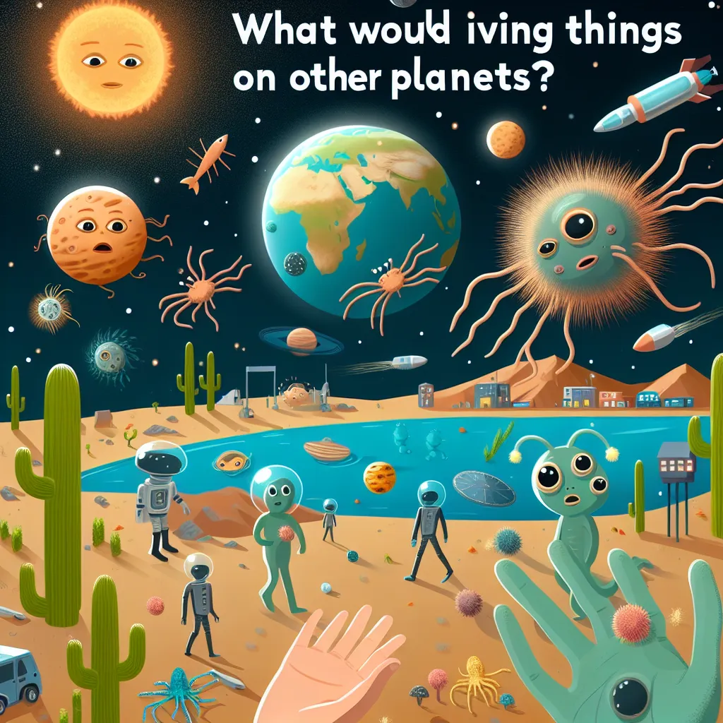 ¿Cómo serían los seres vivos en otros planetas?