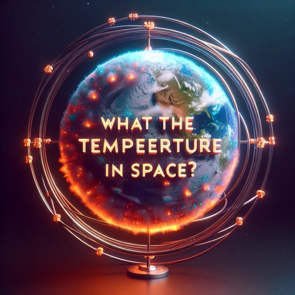 Cual es la temperatura en el espacio