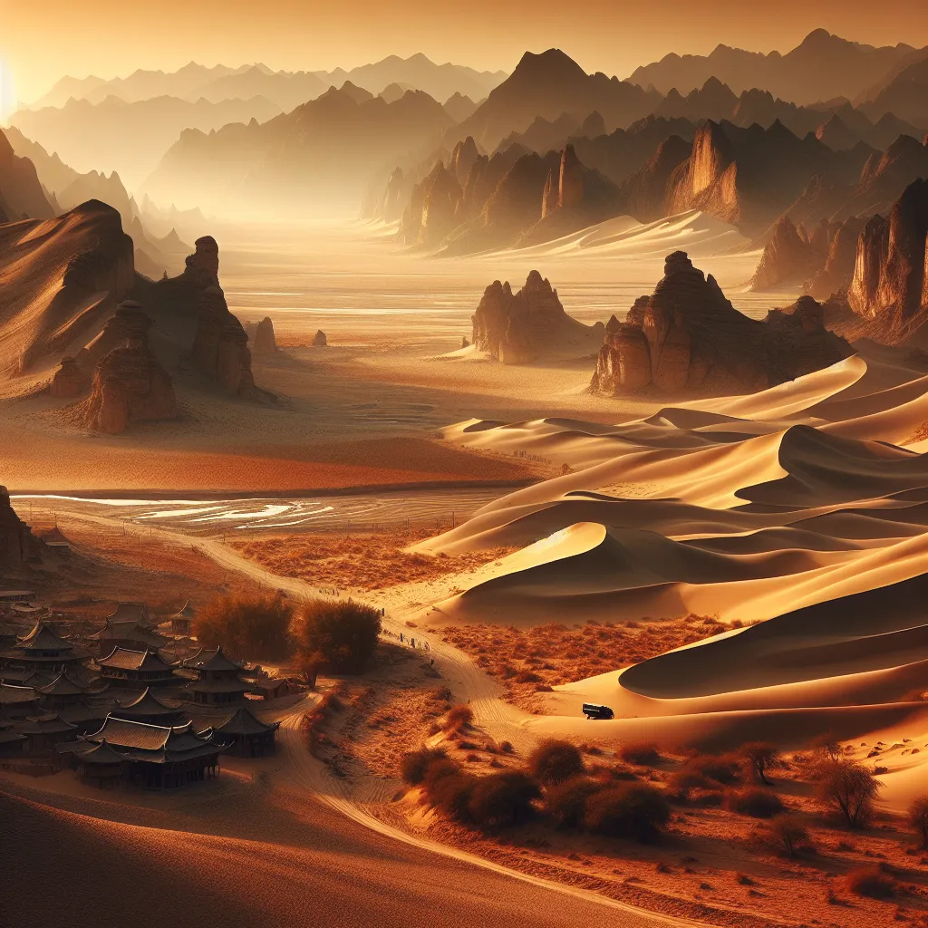 Desierto en asia
