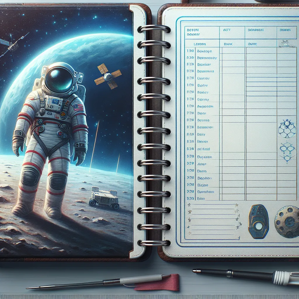 Diario del viaje al Espacio de Neil Armstrong