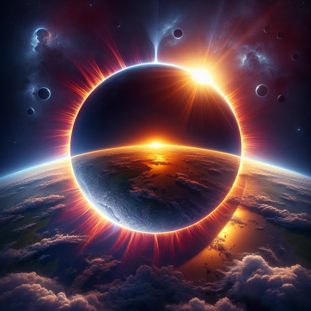 El eclipse solar más reciente