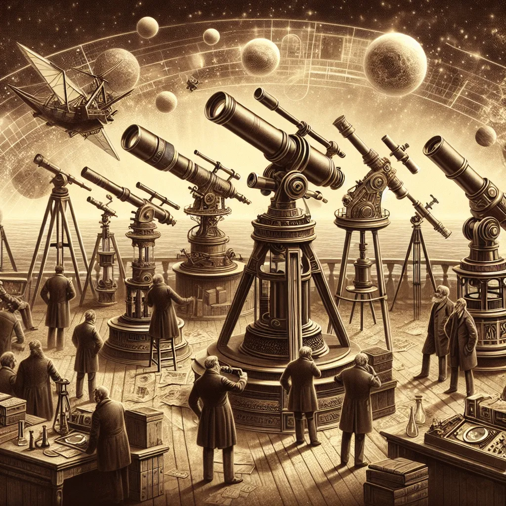 Evolución telescopios historia