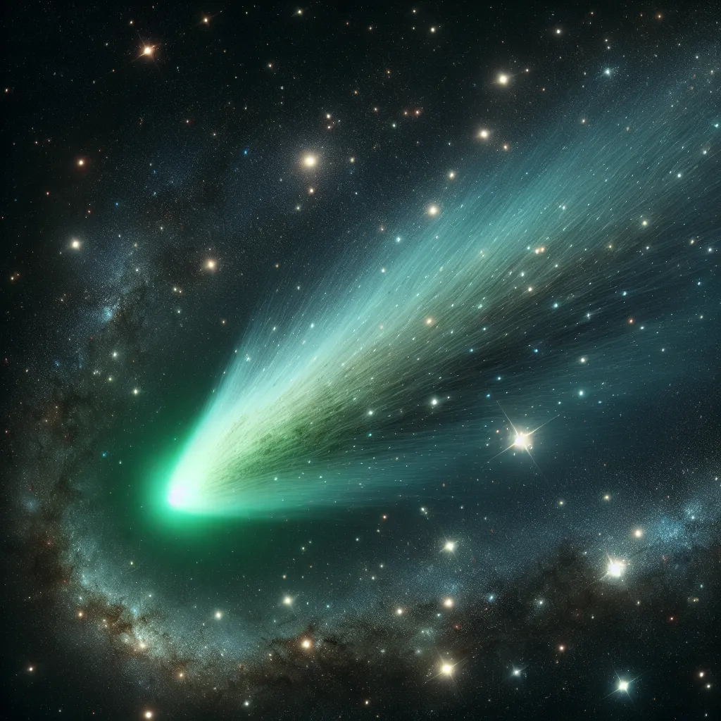 Galaxia del Cometa Verde (C/2014 Q2 Lovejoy)