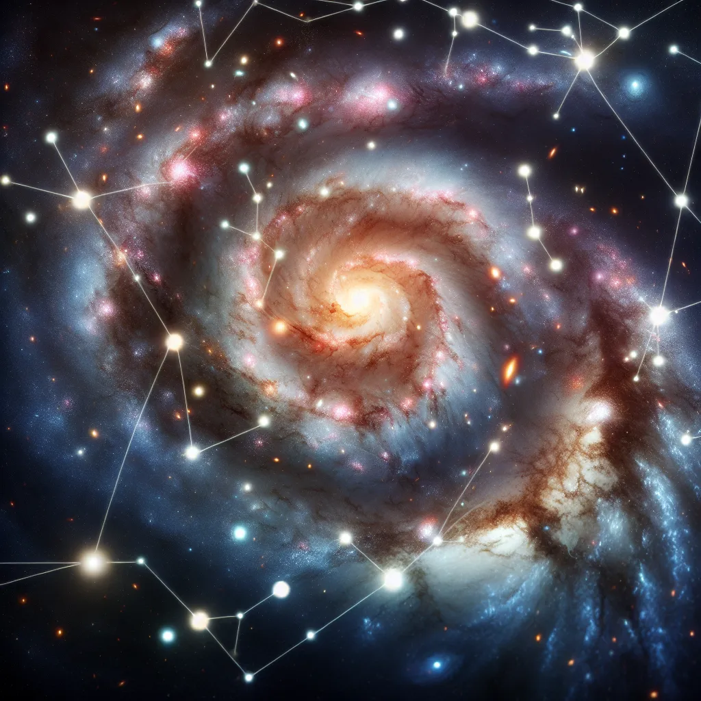 Galaxias dentro de las constelaciones
