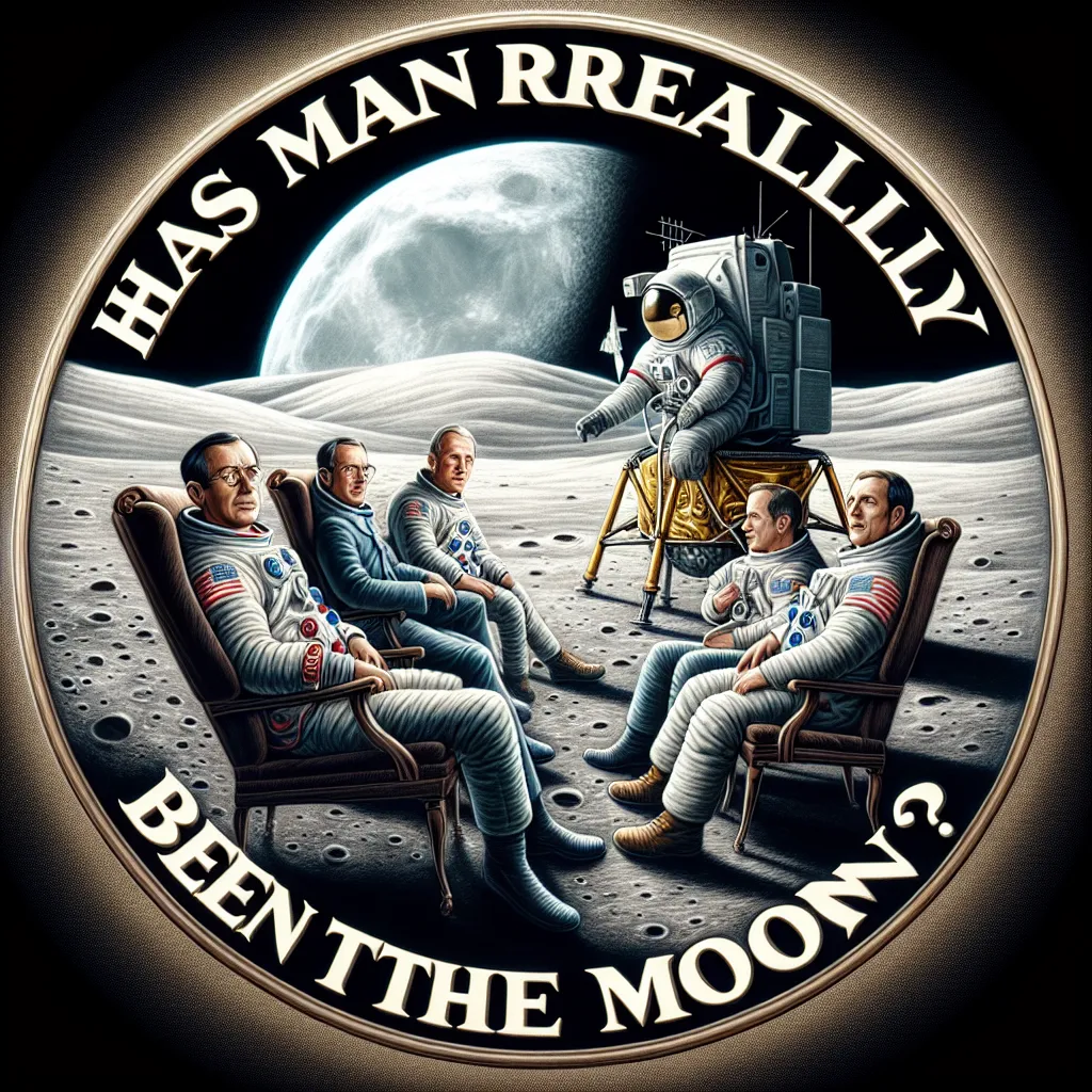 ¿Ha sido el hombre realmente a la Luna?