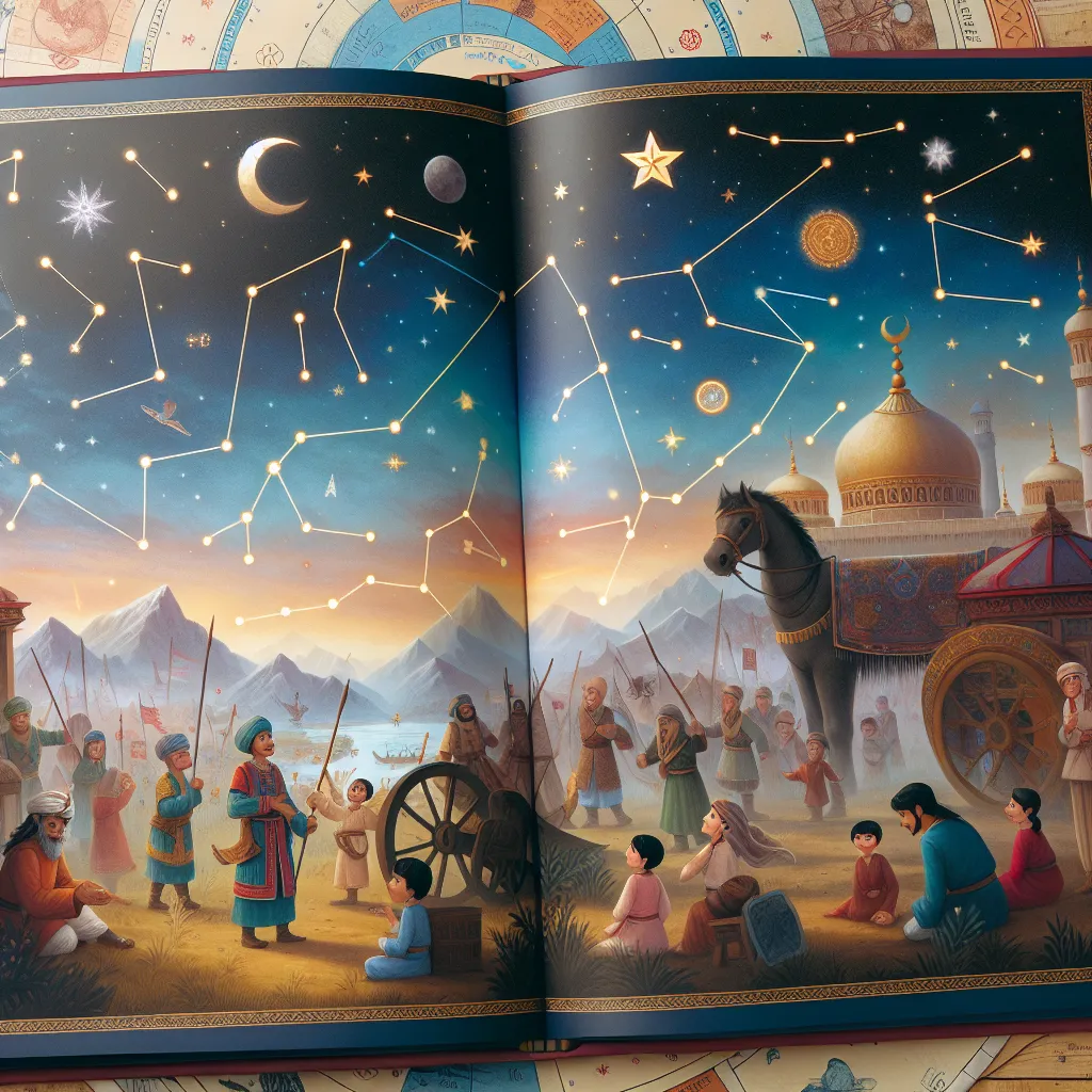 Historia de las constelaciones para niños