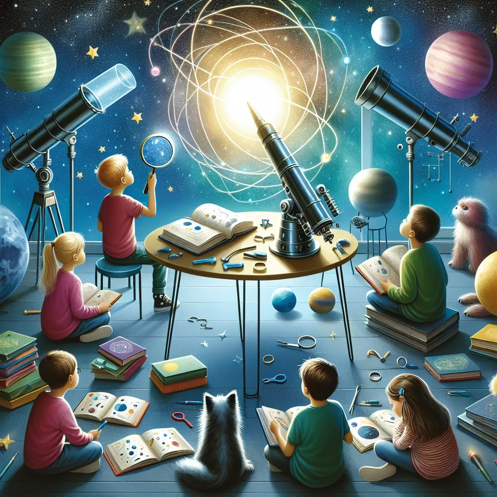 Libros infantiles sobre la astronomía