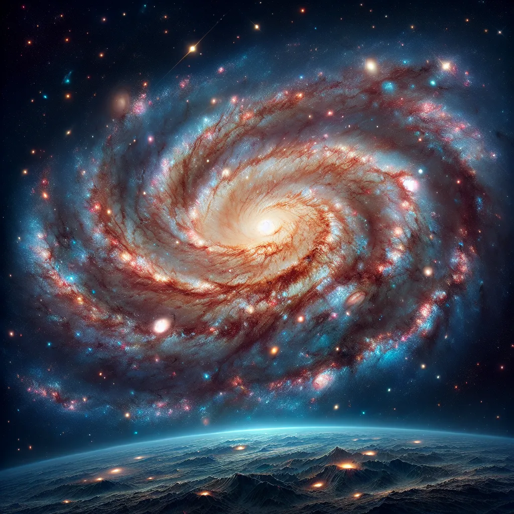 M66 Galaxia Espiral