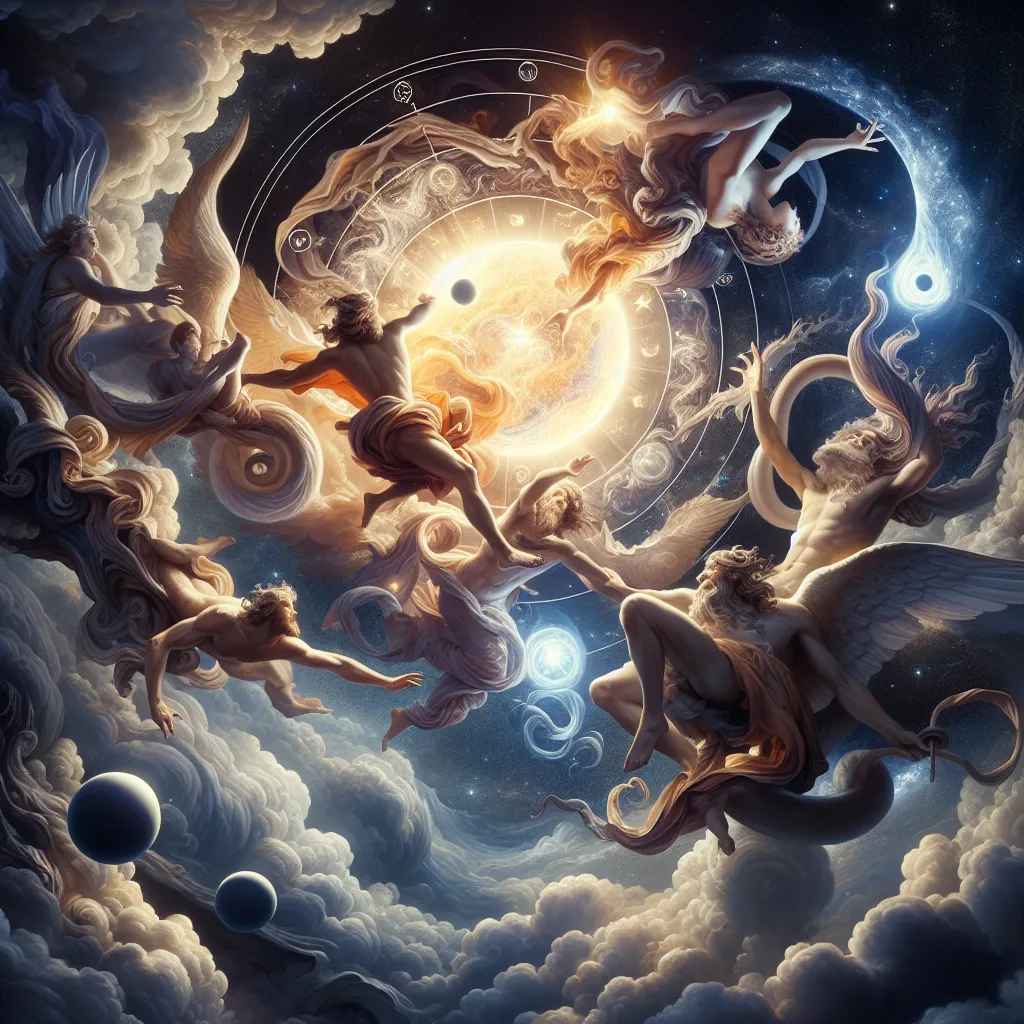 Mitología de las estrellas en el cielo