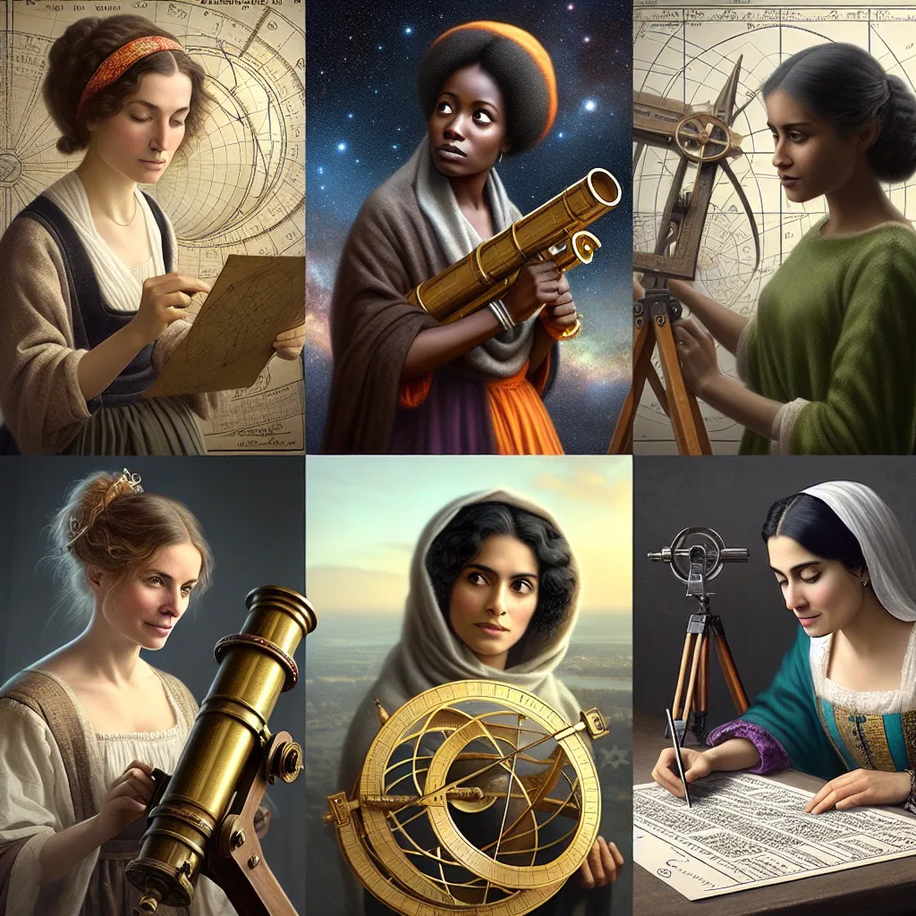 Mujeres en astronomía historia