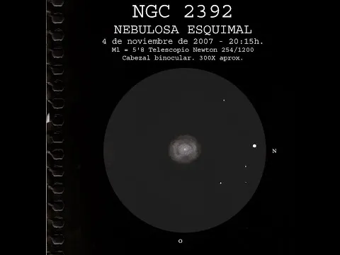 Nebulosa del Esquimal o NGC 2392