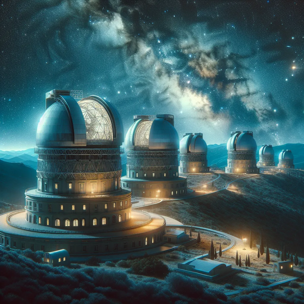 Observatorios astronomicos en españa