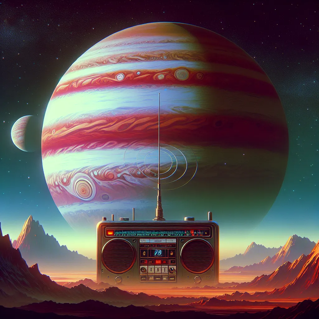 Planeta jupiter radio