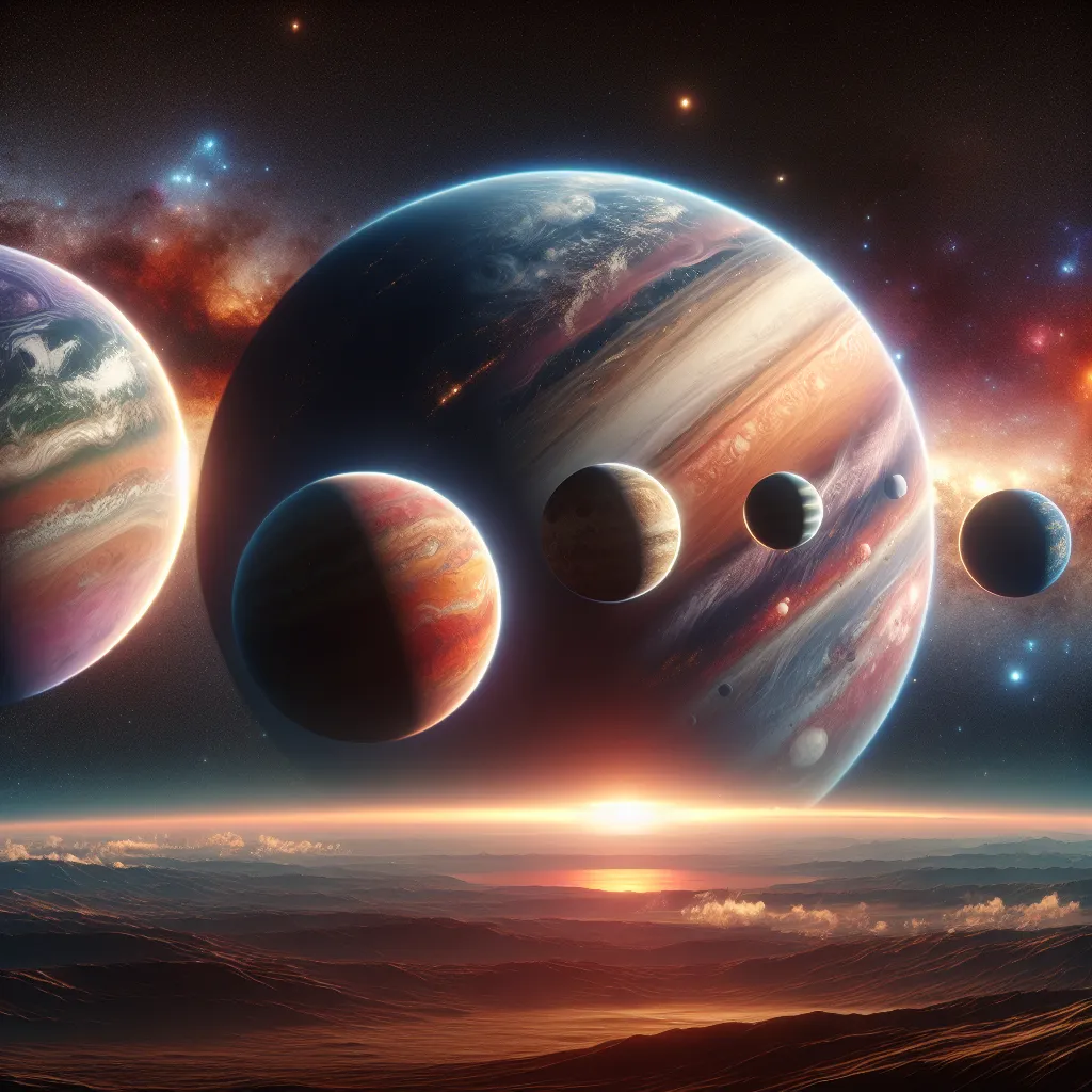 Planetas que se ven desde la tierra