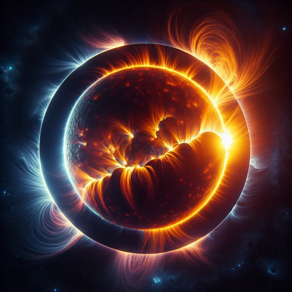 ¿Por qué la corona solar es visible durante un eclipse?