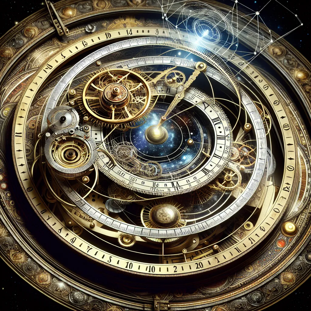 Reloj astronómico antiguo y su funcionamiento